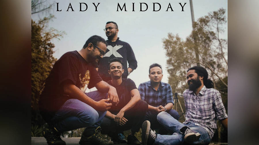 Band Lady Midday, an alternative rock band from Guwahati