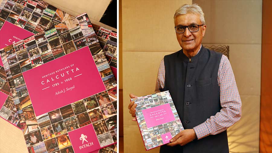 Ashish Sanyal with his book
