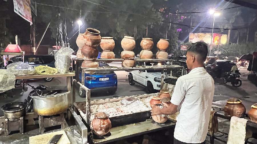 A lot of Champaran meat shops have evolved all around the city