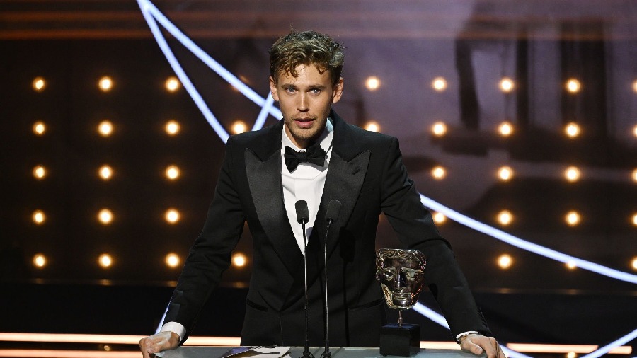Actor Austin Butler won the Best Leading Actor Award for his outstanding role in 'Elvis'. 