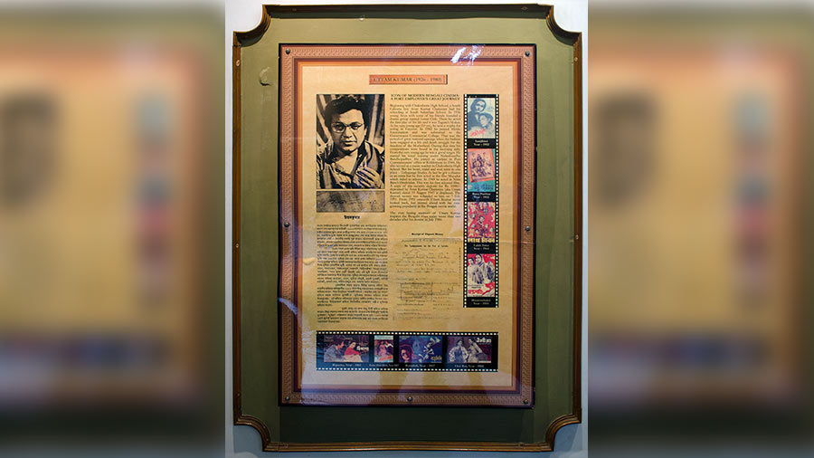 The story of Uttam Kumar and his port connection displayed at the museum