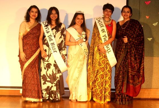 Sushila Birla Girls' School organised a farewell for the students of Class XII of the academic session 2022-23. The Class XI students paid a heart-warming tribute to their seniors through a presentation,  music, dance and a pageant to select Miss SBGS.