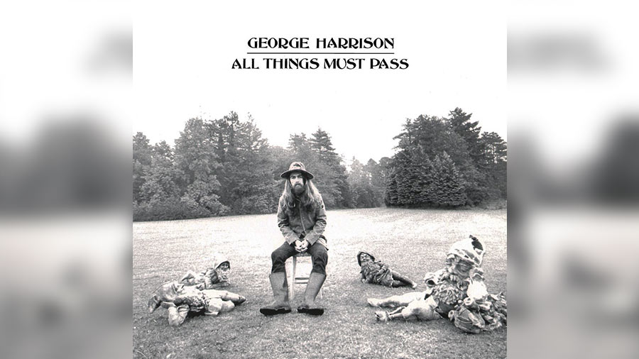 The album cover of Harrison’s ‘All Things Must Pass’