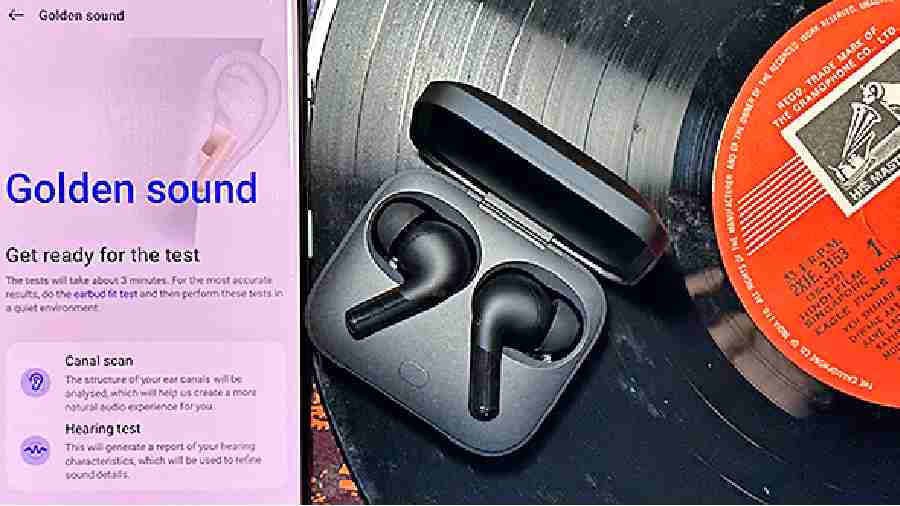 ‘Golden sound’ adjusts the sound to fit your ear profile