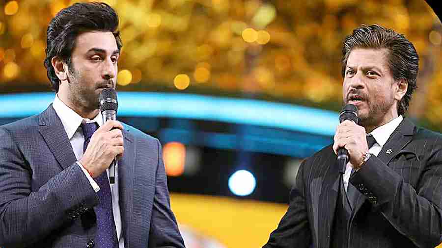 Ranbir with Shah Rukh Khan