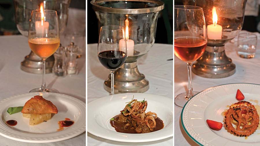 Glimpses of the Glenburn tasting menu with the wine pairings
