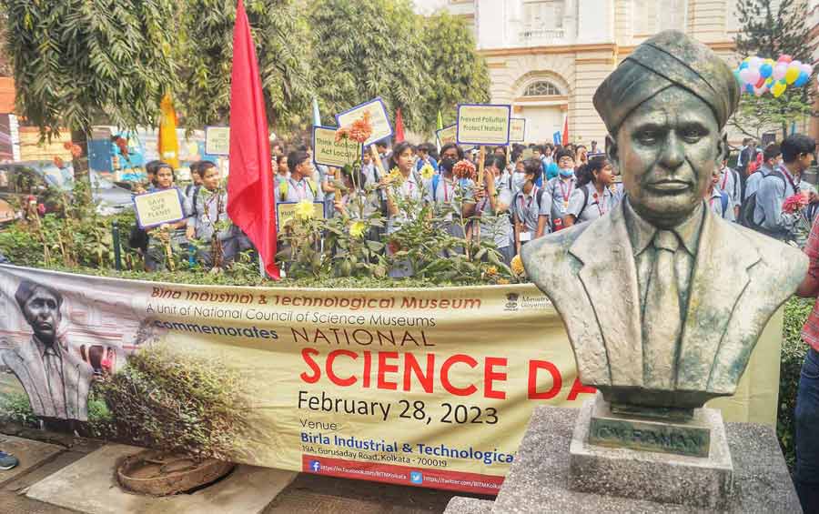 The Birla Industrial and Technological Museum (BITM), a unit of National Council of Science Museums, celebrated National Science Day on February 28 with school students