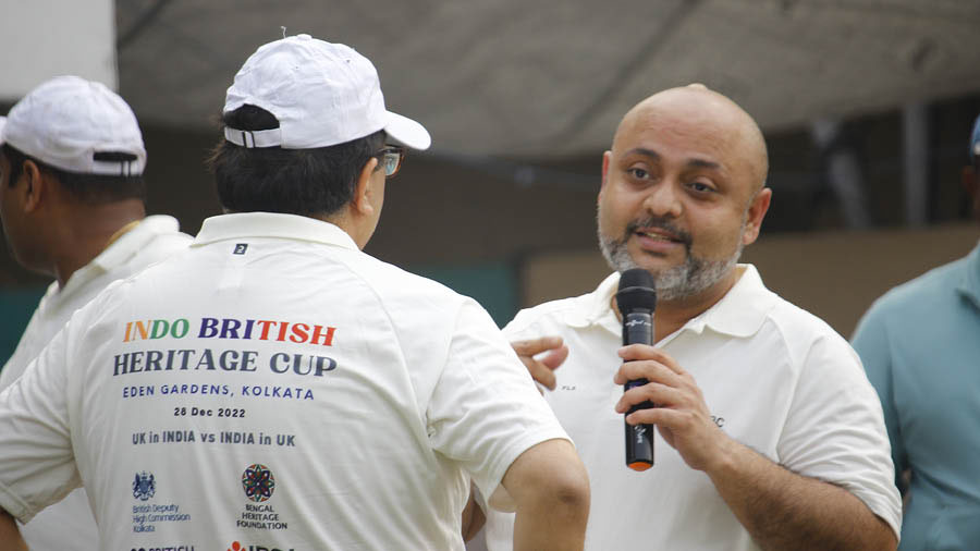 “The contest ended up being much tighter than we expected, but it was well-balanced right till the last over. Our strategy was that we didn’t want the retired batters from UK in India to come back! Which could only have happened had we continued taking wickets,” said Koushik Chatterjee (right), the captain of India in the UK, whose personal highlight of the game was a brilliant stumping off the bowling of Kaustav Mazumdar