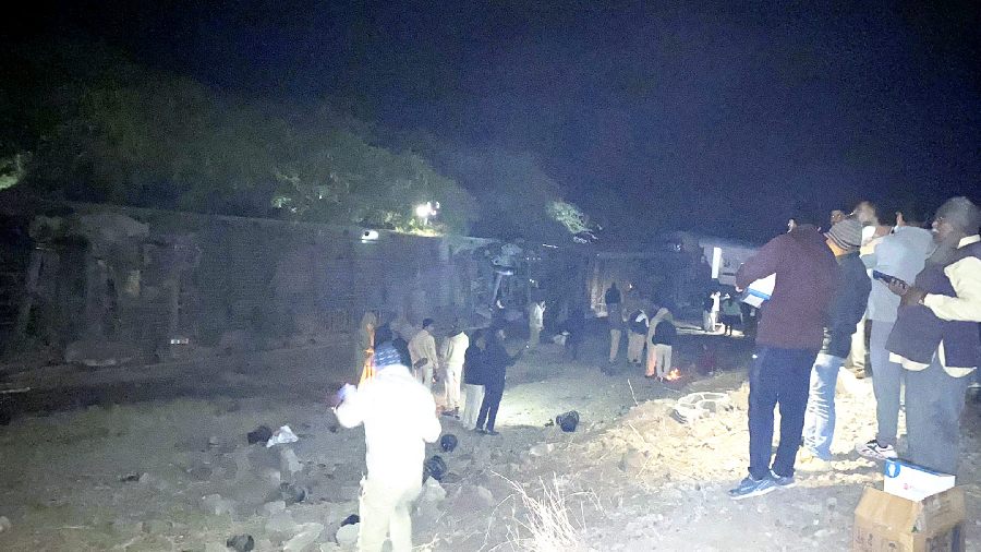 Security personnel at the spot of the incident. A passenger said after 15-20 minutes, ambulances and facilities were arranged for the injured. Senior NWR officials are monitoring the situation in the control room in Jaipur, the official said.  