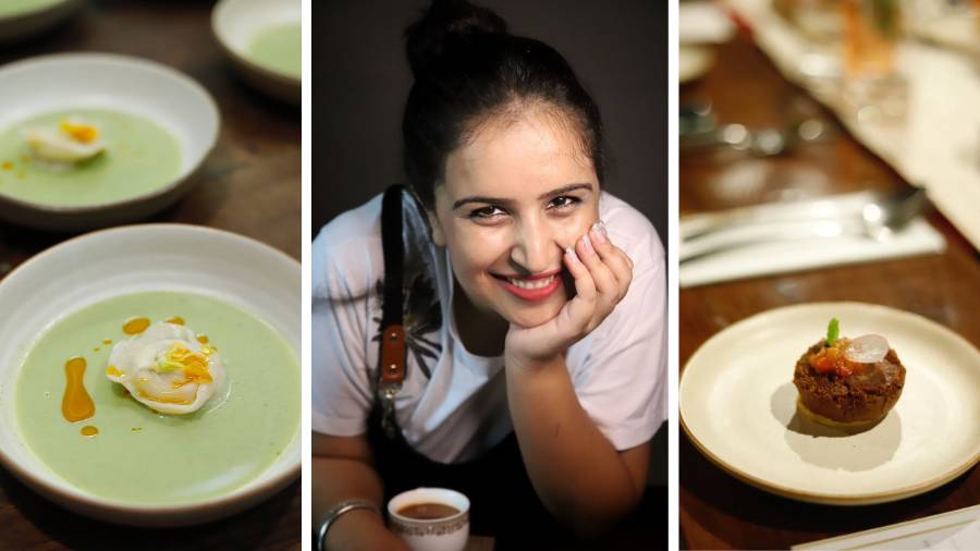 Chef Sherry Mehta's modern degustation menu will feature traditional dishes presented with modern techniques