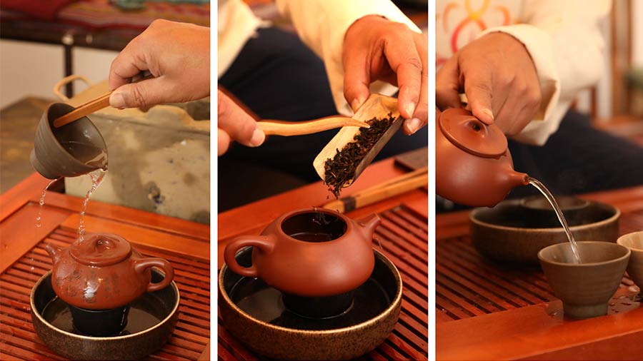Techniques of the Gongfu ritual