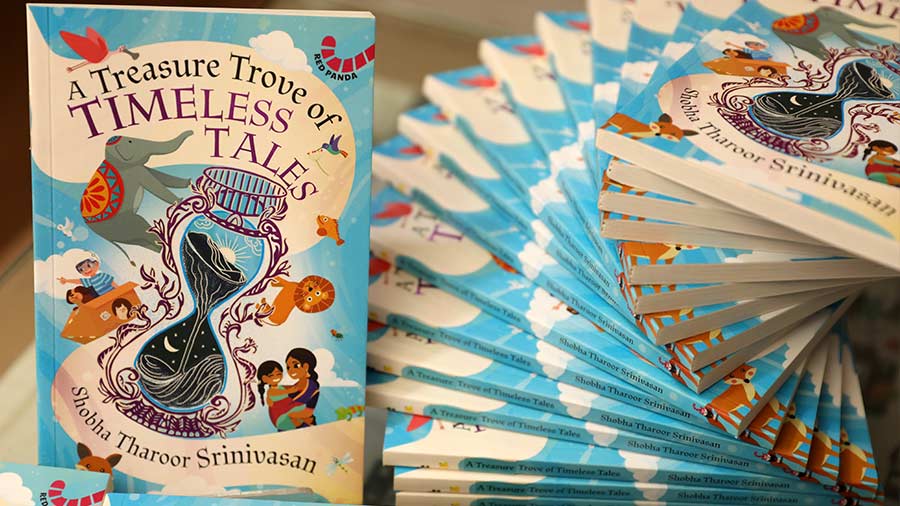‘‘A Treasure Trove of Timeless Tales’ is a trove/collection of many varieties of stories that talk about different pasts,’ says Tharoor Srinivasan
