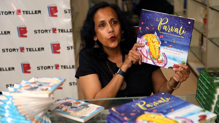 Tharoor Srinivasan talks about her book ‘Parvati the Elephant’