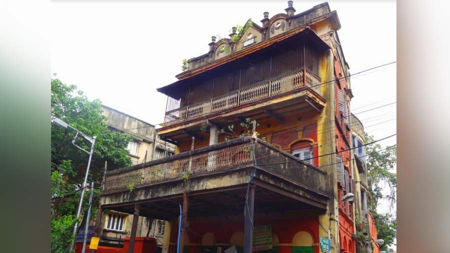 Peary Kutir, the residence of author and professor Peary Charan Sircar