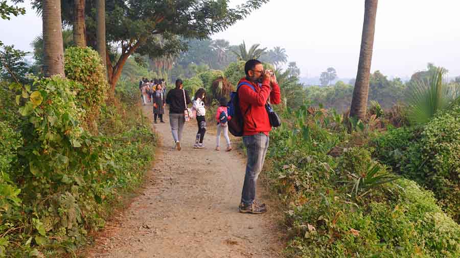 The Wake up to the Wetlands trail takes people through the beauty and significance of the wetlands and is led by community eco guides