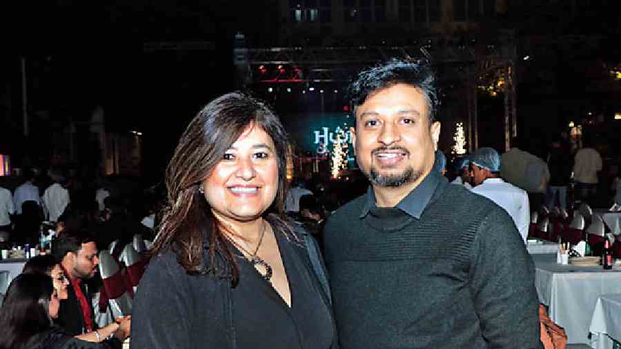 “It was mesmerising and the air was electric! Beautiful arrangements and awesome food brought in a fabulous end to 2022,” exalted Kavina and Akhilesh.