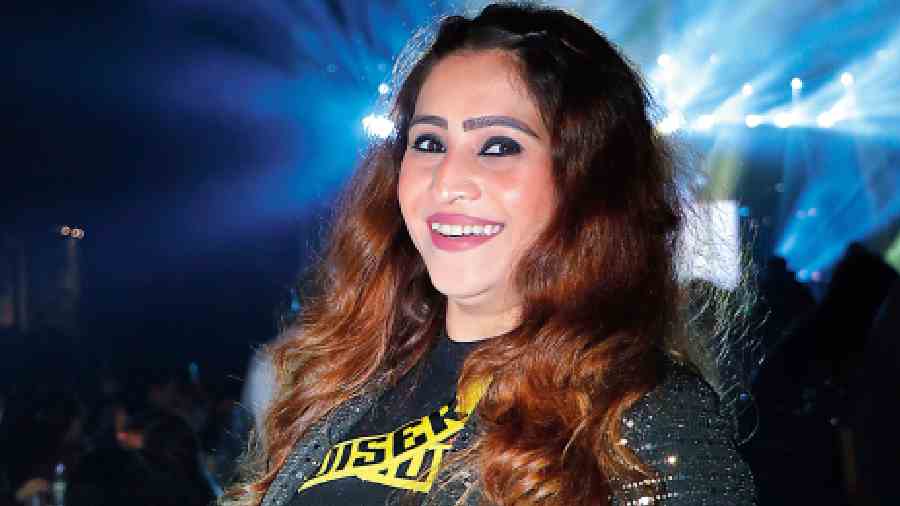 “It’s a new year. Let’s celebrate! Started from the bottom and now we’re here,” said an ecstatic emcee Minakshi Ganguly when asked about her mood walking into 2023.
