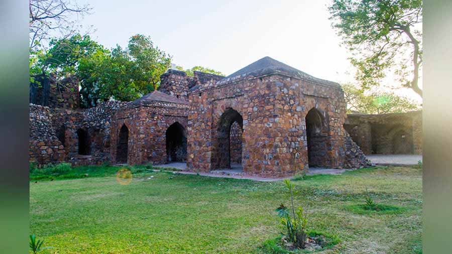 Scattered structures, Feroz Shah Kotla