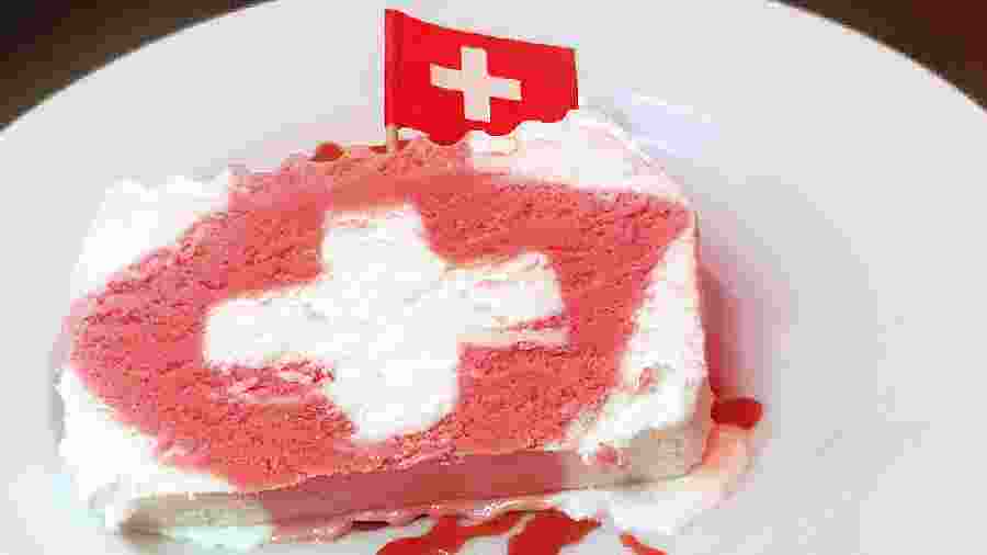 A Swiss dessert