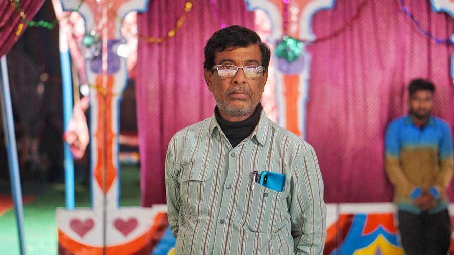 Sanjit Ghoshal, the manager of Ajanta Circus
