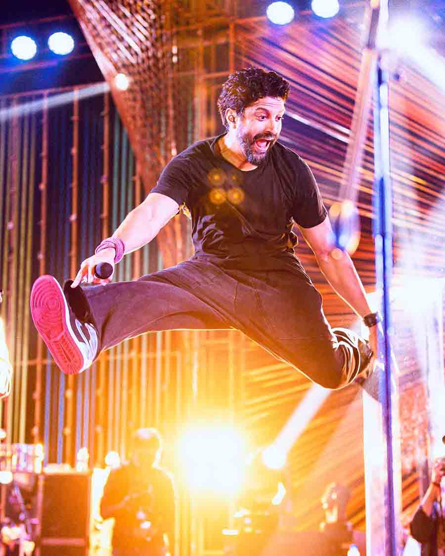 The multitalented actor went on several tours in 2022 and enjoyed on-stage moments with his band. 