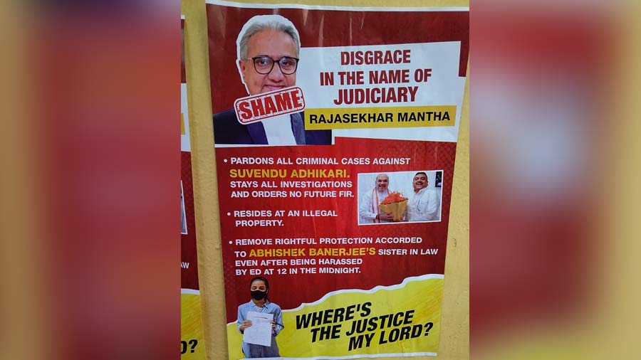 Posters inside Cal HC premises