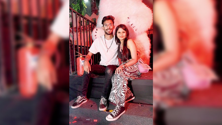 Parag Singhania (left) with his sister Palak Singhania.“It was amazing to hear King live. I’ve admired him since he was on MTV Hustle, and his tracks are quite funky. We really enjoyed the music,” they said.