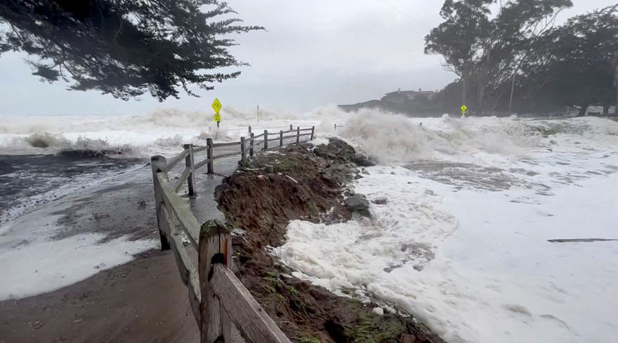 The treacherous weather, expected to dump as much as 18cm of rain in some parts by Wednesday, could produce widespread flooding, rapid water rises, mudslides and landslides, especially in areas where the ground has been saturated from previous heavy rainfall, the service warned