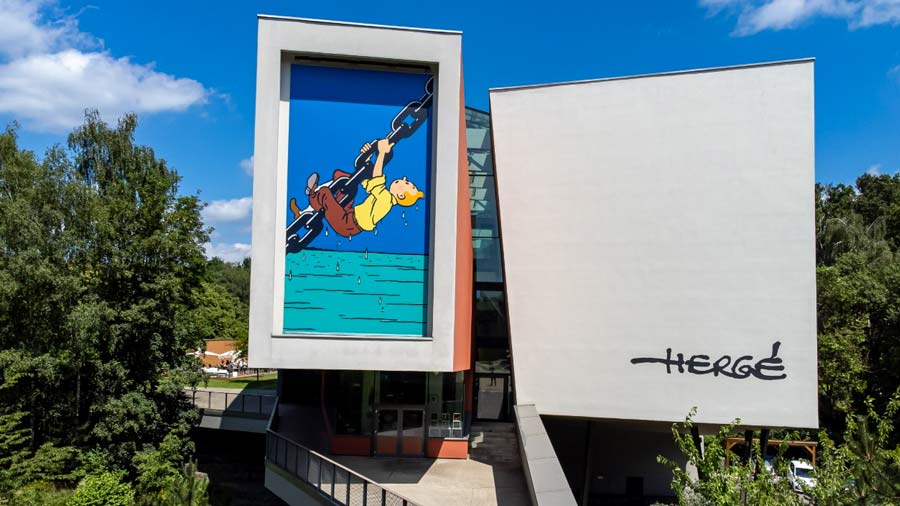 The Hergé Museum is a must-visit for all things Tintin 