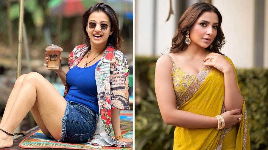 Subhashree Xx Xxx Video - Tollywood Updates | Subhashree's sari look, Swastika's gin fest, Monami in  the mountains, Rachana in party mood: Tollywood update - Telegraph India