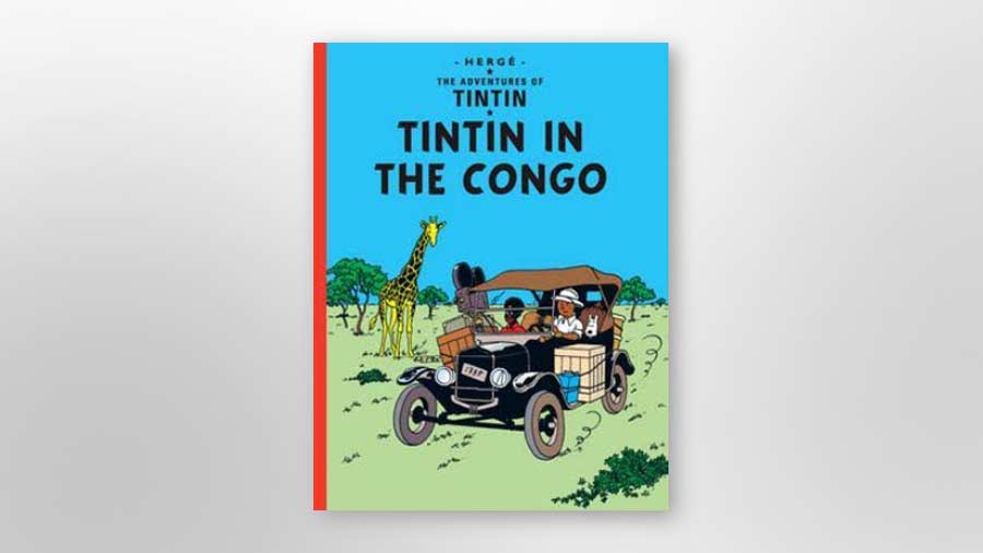 'Tintin in the Congo' was criticised for its depiction of Africans