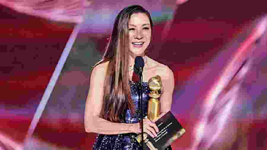 Michelle Yeoh bagged the award for Best Actress in a Musical/Comedy for her role as Evelyn Wang, a Chinese immigrant running a failing laundromat in the sci-fi comedy Everything Everywhere All At Once. In her speech, the 60-year-old Malaysian star reflected on her early years in Hollywood. She is the second Asian actor to win the award, after Awkwafina in 2020 for The Farewell. With this win, Yeoh has raised hopes for a first-ever Asian best actress Oscar.