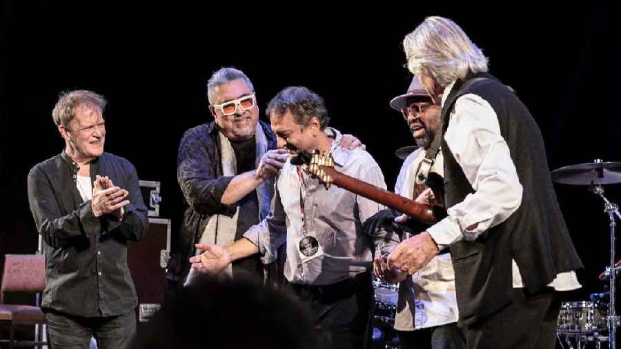 John McLaughlin called me on stage in Budapest at the end of a 5th Dimension concert, recalls Souvik Dutta
