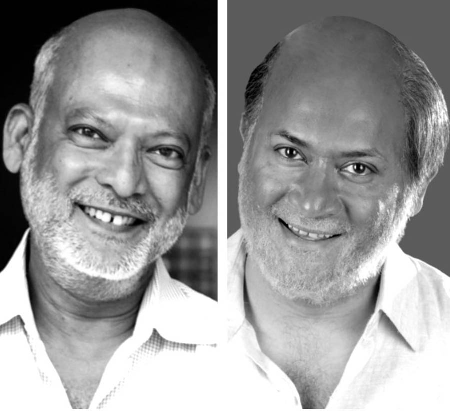 (L-R) Kunal Sen now; Samrat Chakrabarti as Kunal. 