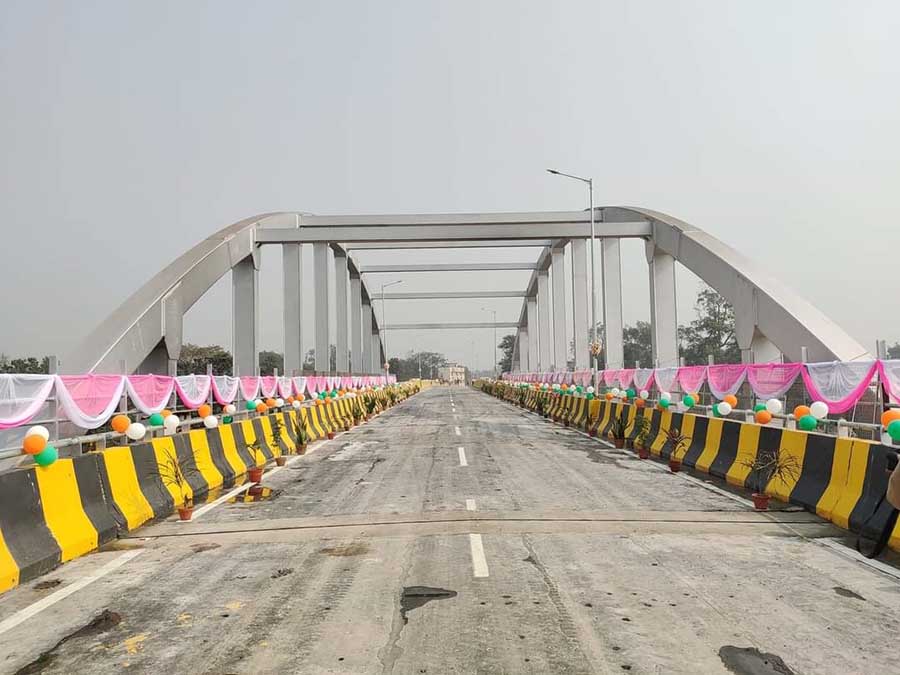 The Girimaidan Flyover inaugurated in Kharagpur on Thursday, January 12, promises to resolve the town’s traffic problems to a large extent