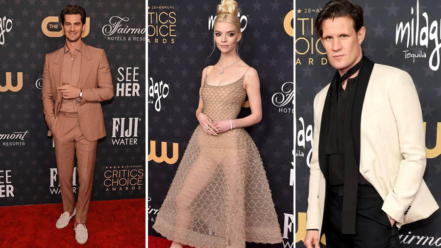 The 10 best dressed at the Critics' Choice Awards 2023