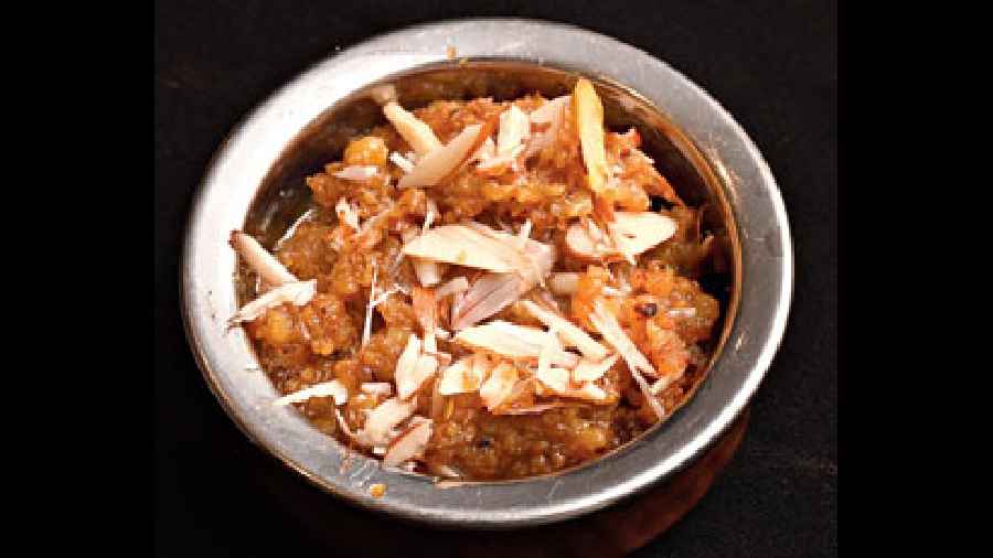 Creamy and mildly sweet Moong Daal ka Halwa was also a hit on the dessert menu.