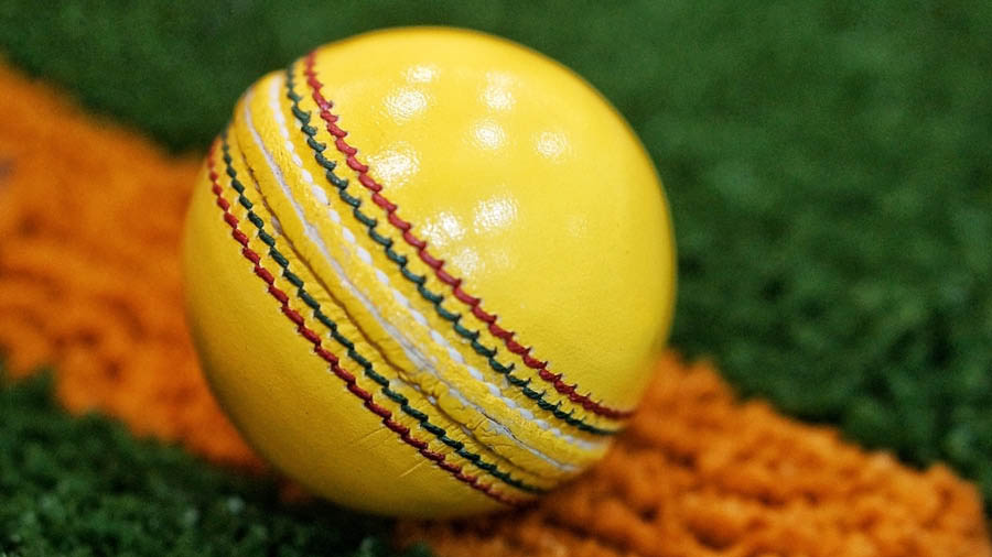 Indoor cricket balls made by GK Sports