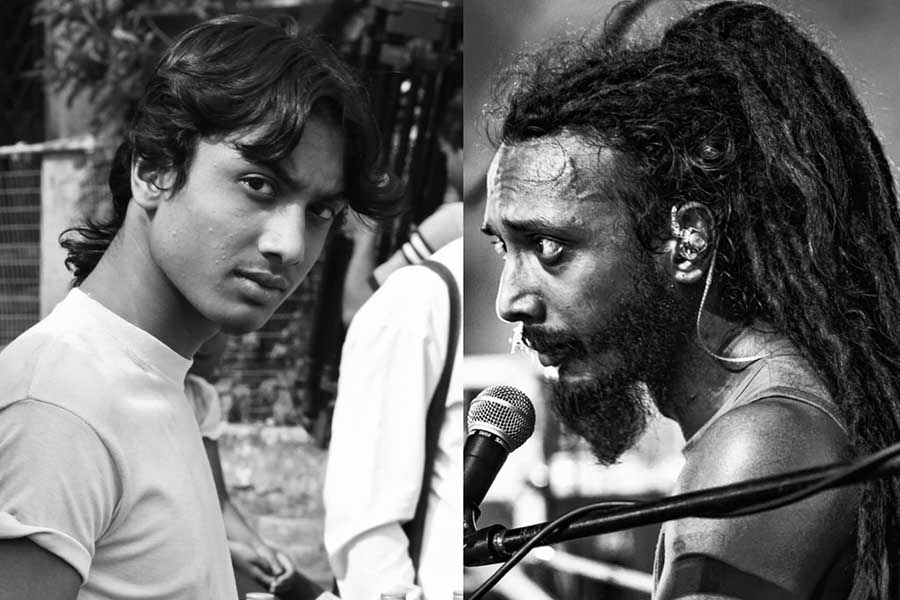 Dhee Majumder plays Charan (left), the leader of the para gang who was initially at loggerheads with Fowara but becomes best friends with him over time. Dhee was last seen in Ranjan Ghosh’s Rong Beronger Korhi (2017).