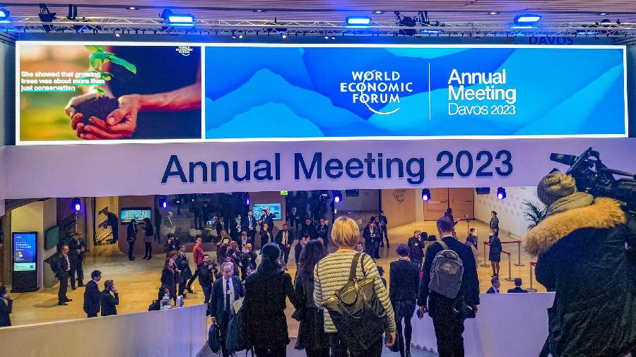 World Economic Forum Annual Meeting 2023, in Davos.