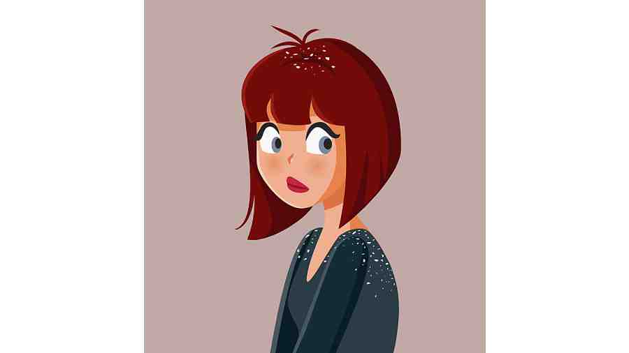 During the teenage years, changing hormones may precipitate dandruff. This may be aggravated by colouring or straightening hair.