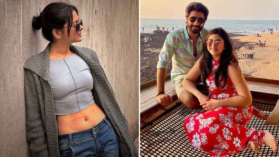 Celebrity Fashion  Bralette fashion inspirations from Tollywood  celebrities like Nusrat, Sauraseni, Solanki and more - Telegraph India