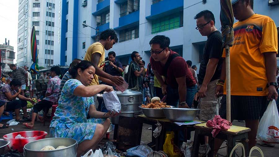 The Chinese breakfast at Tiretti Bazaar