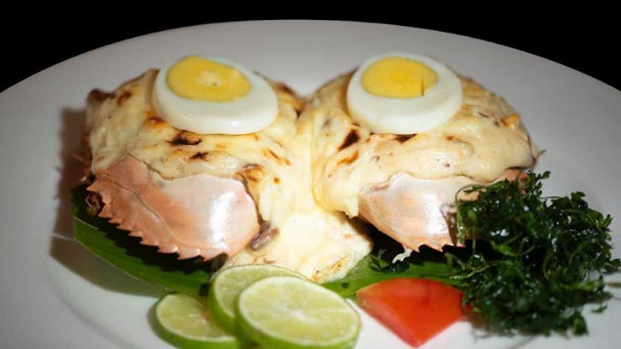 Devilled Crab at Mocambo