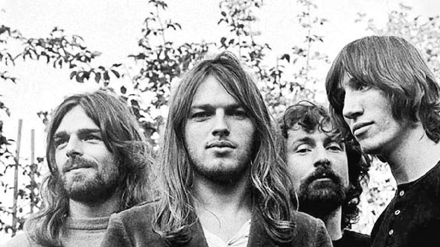 (L-R) Richard Wright, David Gilmour, Nick Mason and  Roger Waters