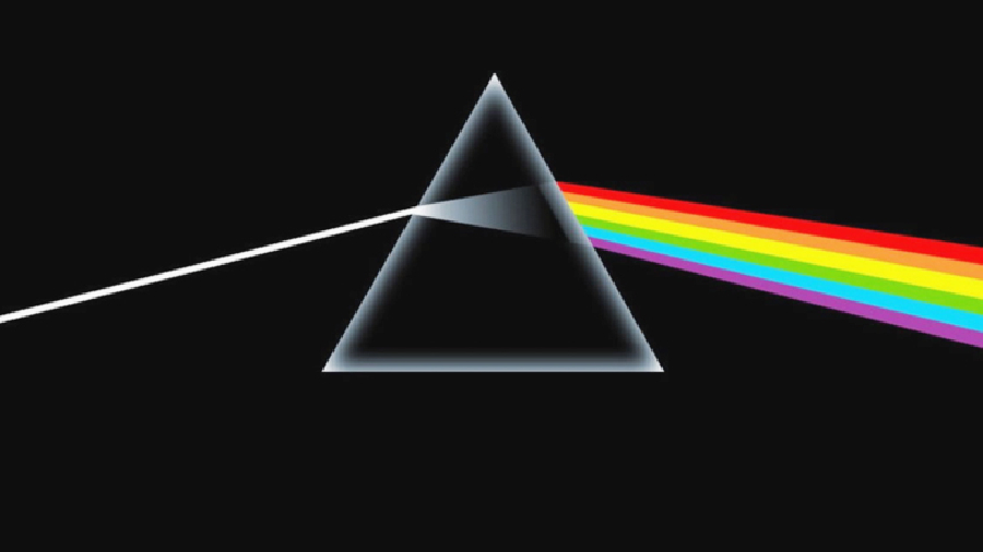 The iconic album sleeve designed by Hipgnosis