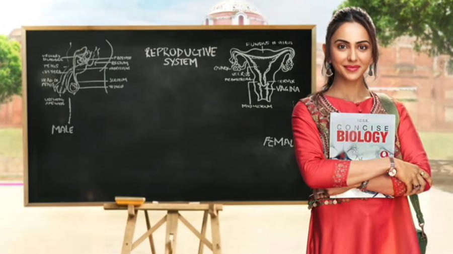 Rakul Preet Singh Rakul Preet Singh Led Chhatriwali Is A Boring Class On Sex Education 