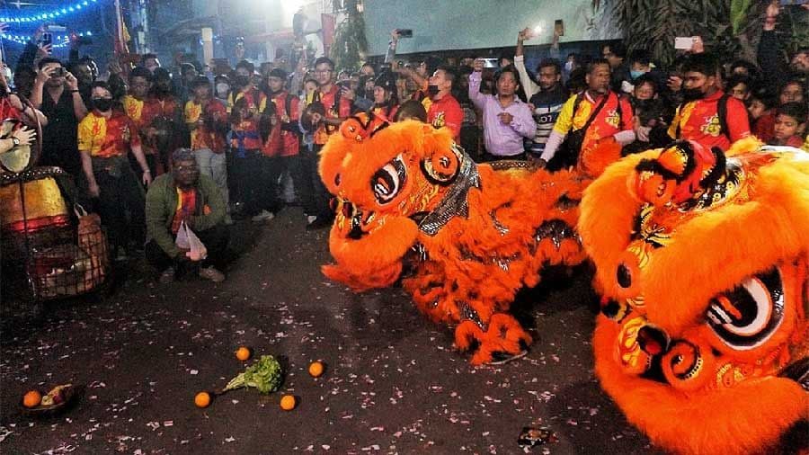 In pics: Chinese community gathers to ring in Chinese New Year 2023 at Tangra