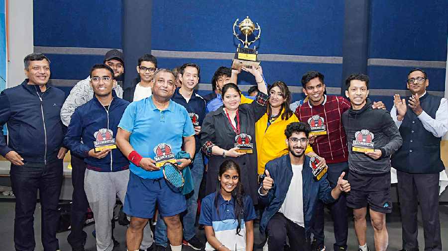 Dalhousie Institute were winners in badminton