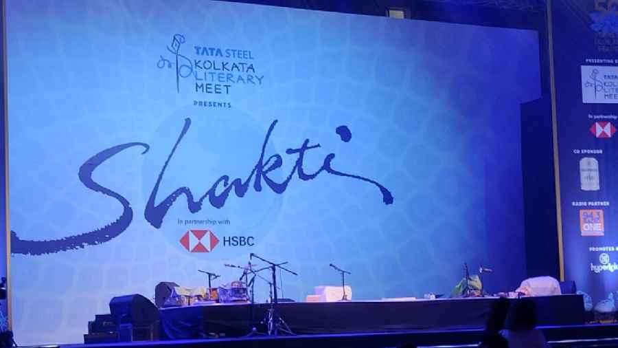 Stage set, Shakti is about to come on